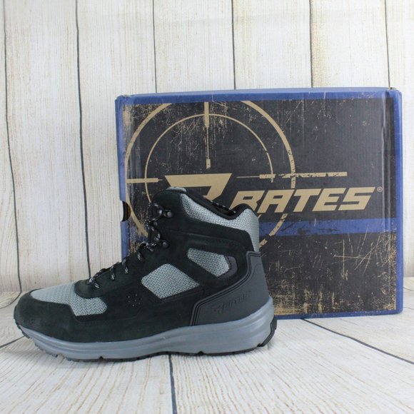 Bates Other - NEW! Bates Raide Mid Black Suede Mesh Lace-up Military Tactical Boots Size 11 M